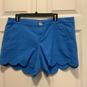 Lilly Pulitzer Blue Buttercup shorts size 14